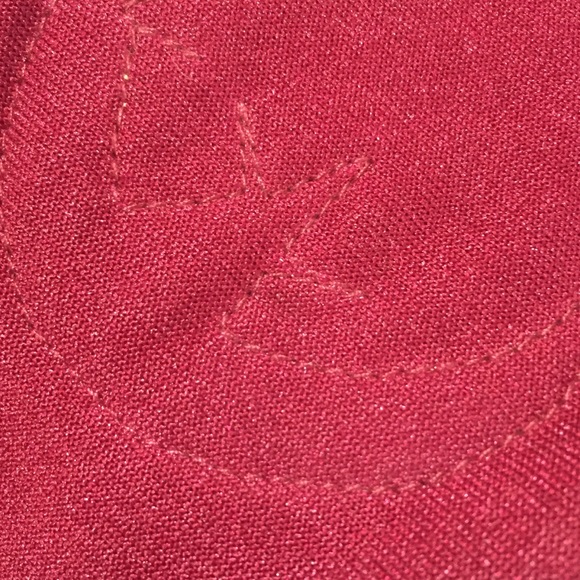 Urban Outfitters Crushed Red Velvet Moon Bra - Picture 6 of 6